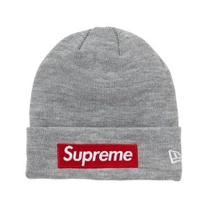 Supreme Grey Beanie